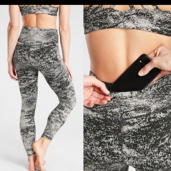 Athleta Elation Glades 7/8 Tight Hi Rise sz L - Picture 3 of 11